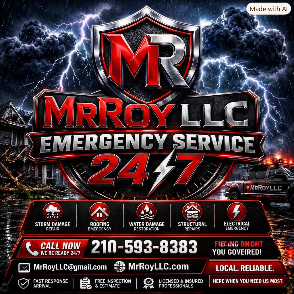 Emergency Home Repair Service — MrRoyLLC San Antonio TX